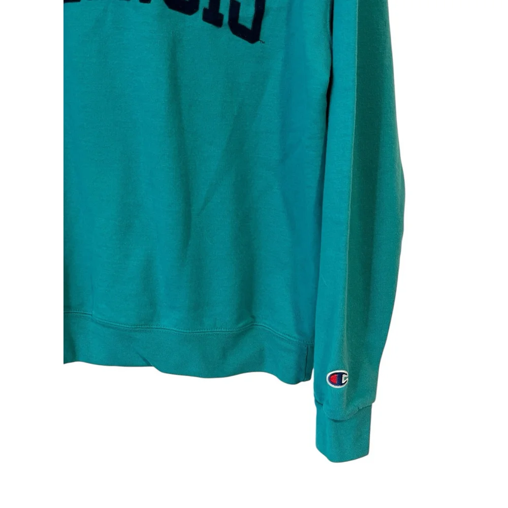 Champion Illinois Sweatshirt Medium Teal Orange